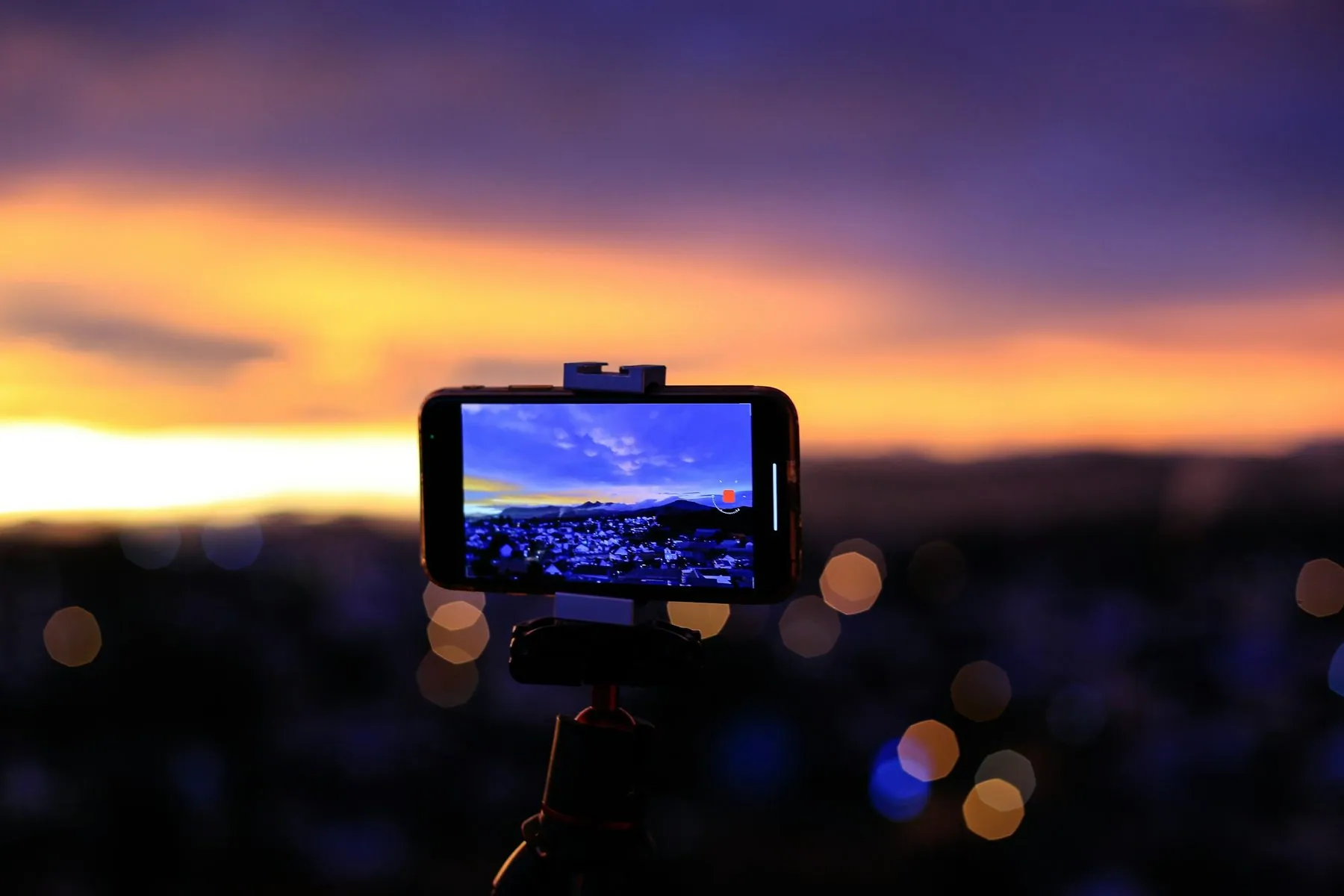 a camera on a tripod