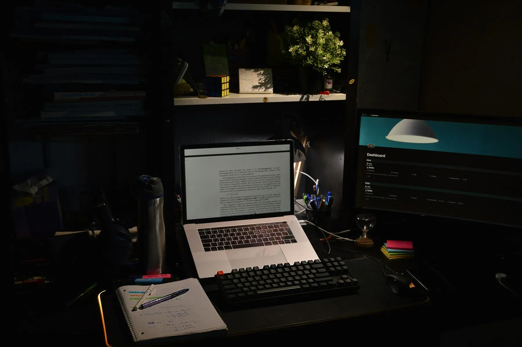 Desk setup